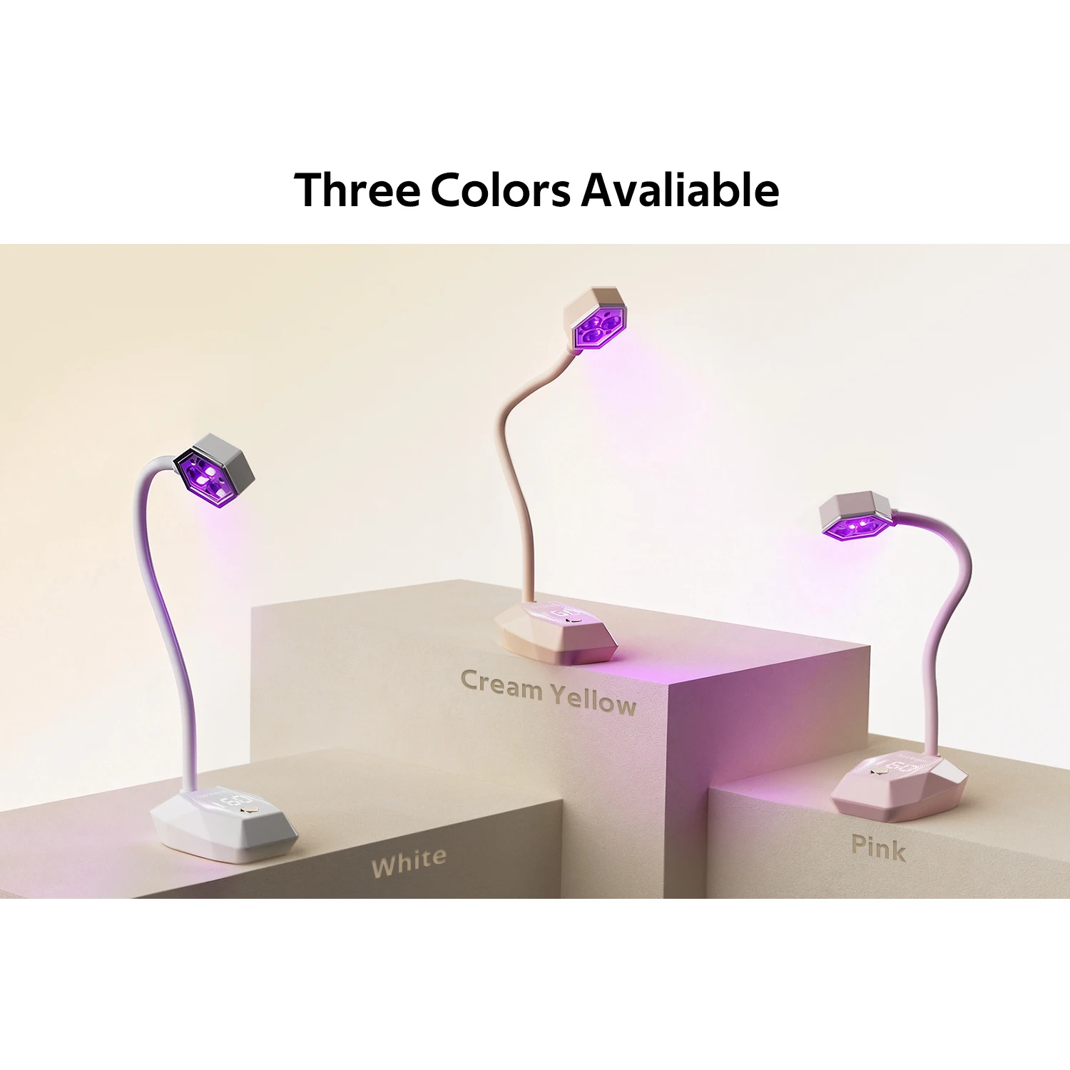 Flash Cure Gel Nail Polish 360 Foldable Smart Sensor USB Portable Cordless Gooseneck UV LED Nail Lamp view 6