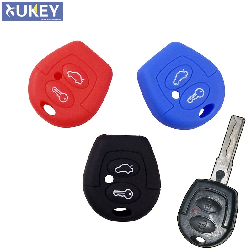 2 Button Remote Silicone Key Cover Fob Case Fit For Seat Corboda Leon Ibiza Toledo Alhambra Altea Arosa Shell Holder Protector