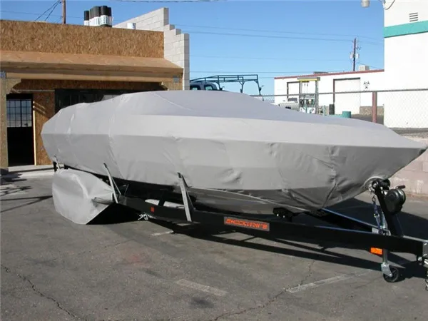 Dustproof Anti-Pollution LDPE Coated Heavy Duty Tarpaulin Boat Cover Windproof & Anti-Aging Cargo Protection Anti-Mildew