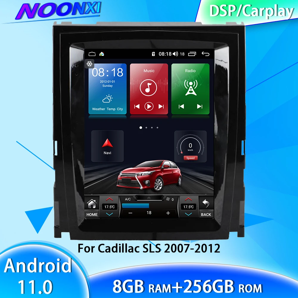 

8+256G Android 11 For Cadillac SLS 2007-2012 Car Carplay GPS 5G WIFI Navigation Touch Tesla Screen Multimedia Player Radio 2DIN