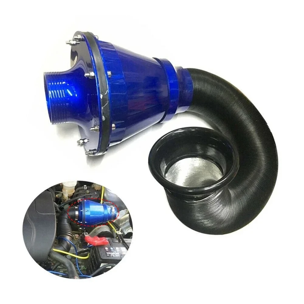 

Car Universal 76mm Air Filter Mushroom Head Air Power Intake Bellows 3inch Filter Car SUV High Flow Cold Air Inlet Pipe Cleaner