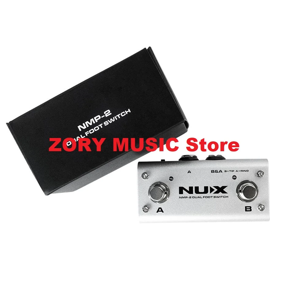 

NUX NMP-2 Metal Dual Foot Switch Guitar Speaker Control Pedal MIGHTY Speaker for Guitarra Remote Effects Pedal Keyboard Modules