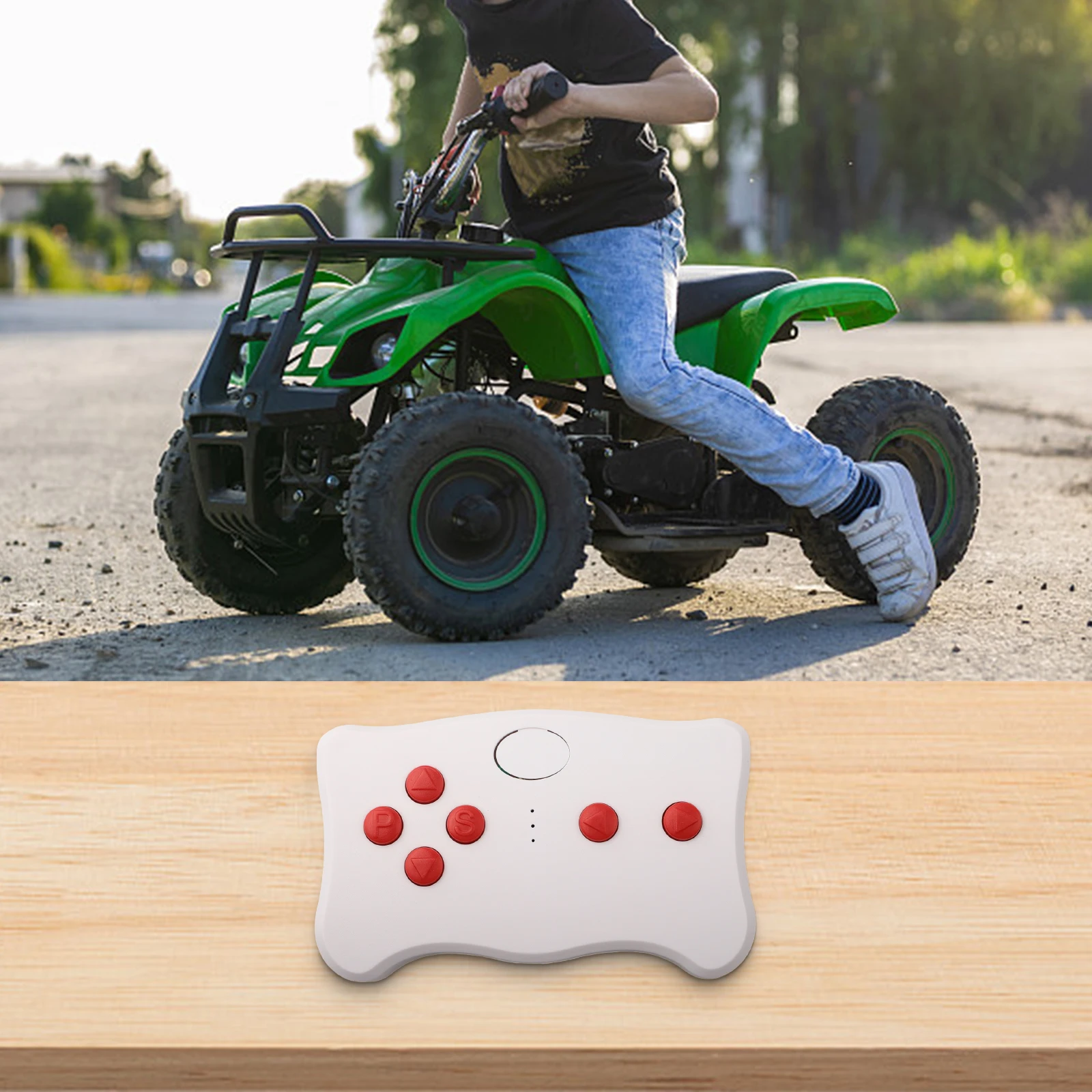 

Children's Toy Car Upgrade ABS metal DIY Wire Switch Receiver Sturdy And Practical For Homemade Baby Electric Car