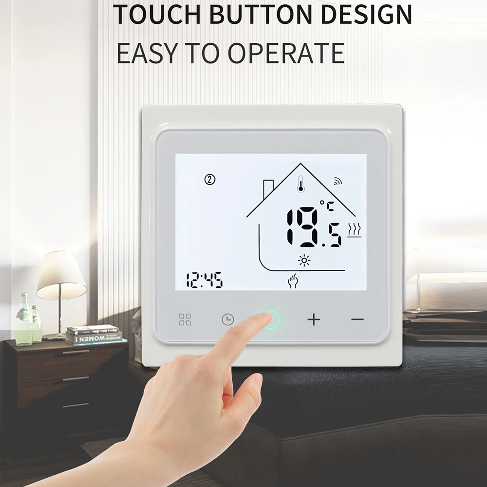 

Smart Life Tuya Wi-Fi комнатный термостат электрический пол/водное отопление/регулятор температуры газового котла для Alice Alexa Google Home