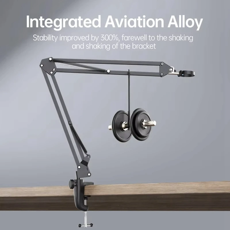 AT35 TZ1(35MM) Microscope Arm Stand Adjustable Metal Bracket Microscope Mount For DM4 DM7 DM9 DM9H LP043 LP050 LP070 LP101