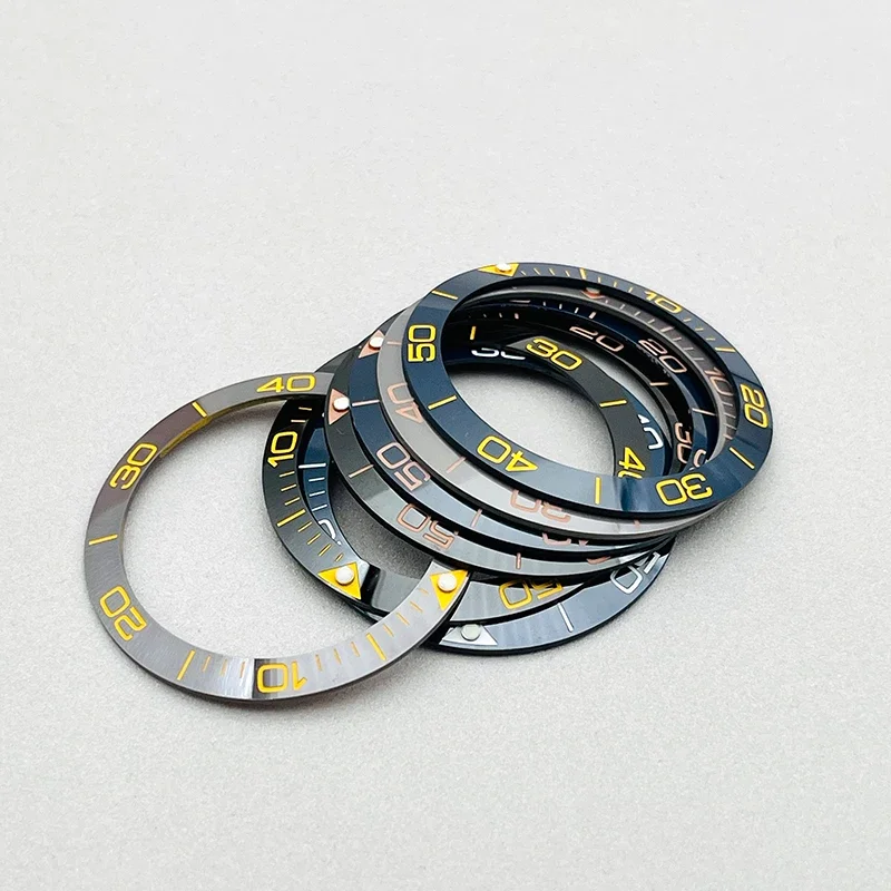

Hot Selling 38mm Ceramic Watch Bezel Insert Rings Inner Diameter 30.5mm Fits Men's Mechanical Watches Repair Accessories