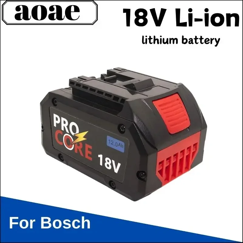 For Bosch 18V 8.0AH 10.0AH 12.0AH Professional Cordless Tool BAT609 BAT618 GBA18V80 21700 Battery ProCORE Replacement Battery