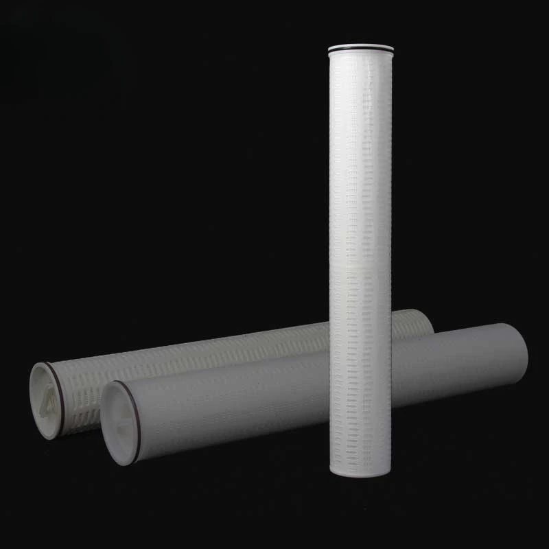 40 Inch PP 1 Micron Pleated Cartridge High Flow Element for Industrial Filtration