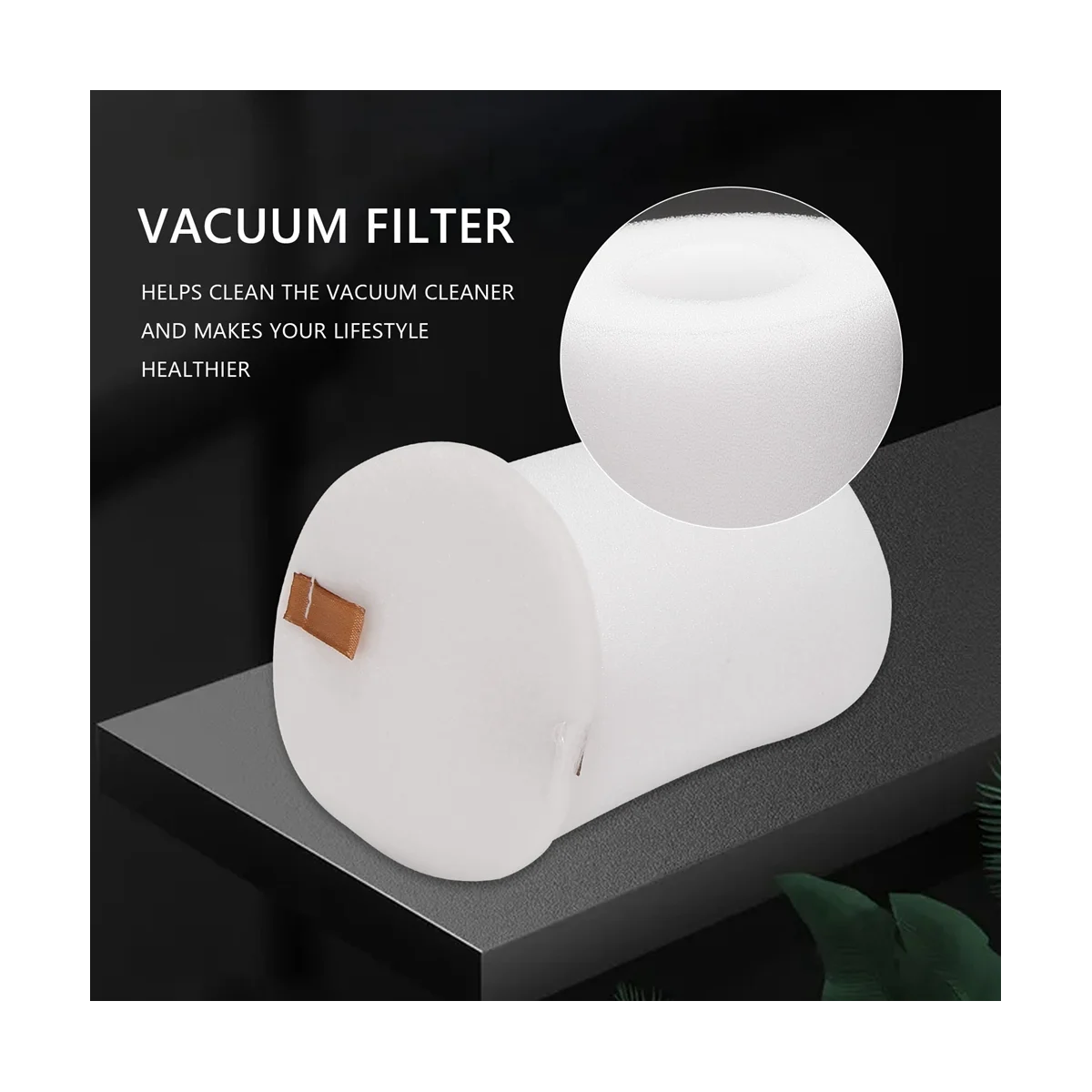 IQ 로봇 진공 교체용 베이스 프리 모터 폼 필터, 자체 비우기 베이스 부품, R101AE, RV1001AE, UR1005AE