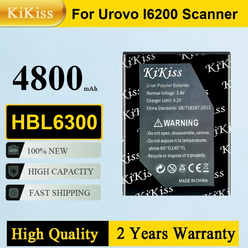 

Литий-ионный аккумулятор HBL6300 для сканера Urovo I6200, аккумулятор для мобильного телефона