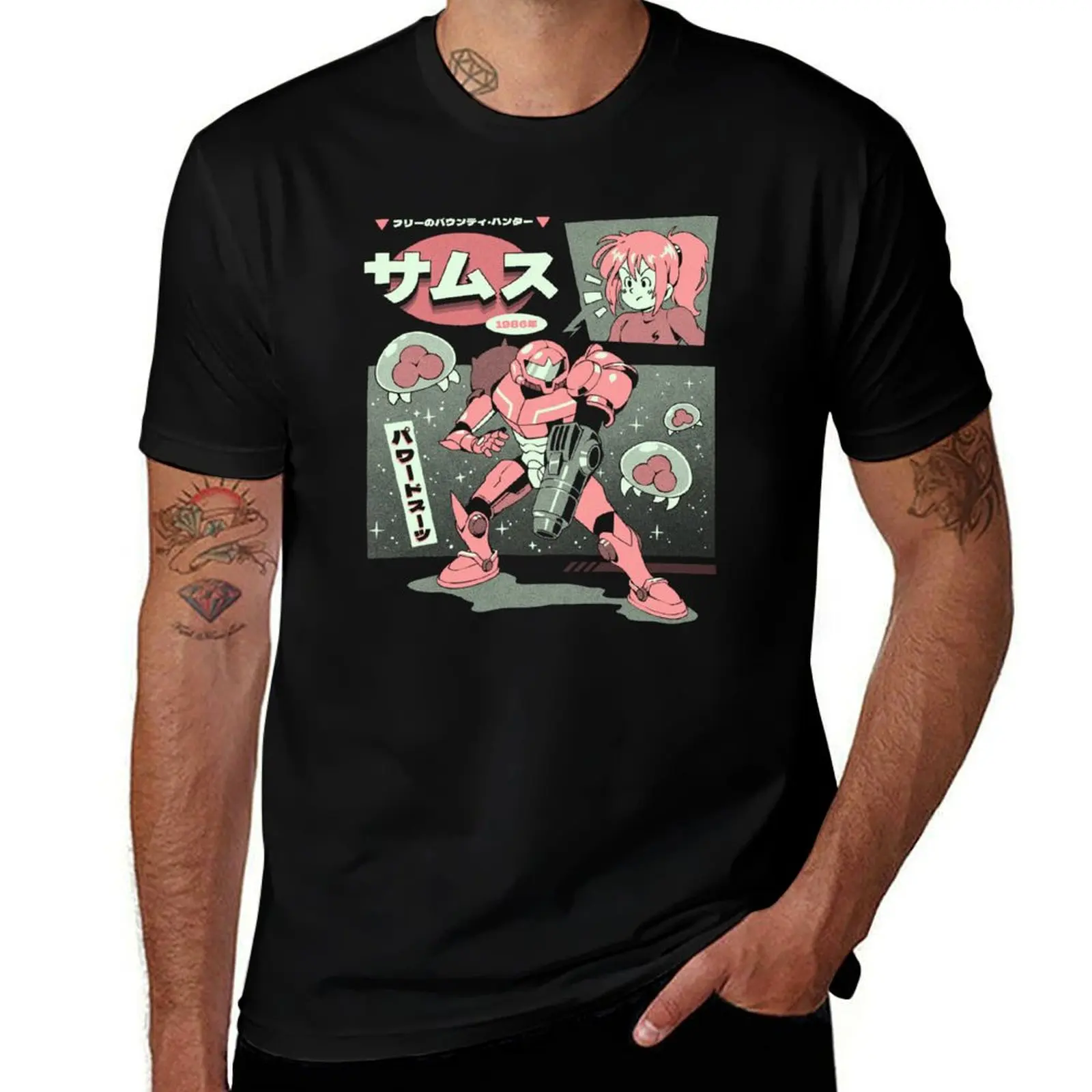 

Bounty Hunter From Space T-Shirt cotton t shirts man 100% t shirts for man cotton soft