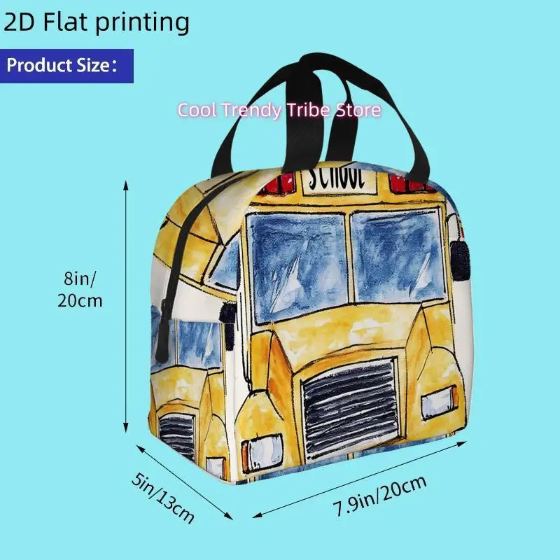1pc, Yellow School Bus with 