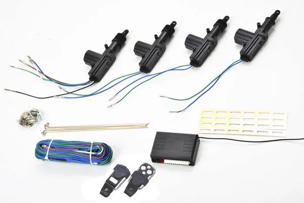 Universal Remote Central Door Locking System Car Central Door Lock 12V Car Security System