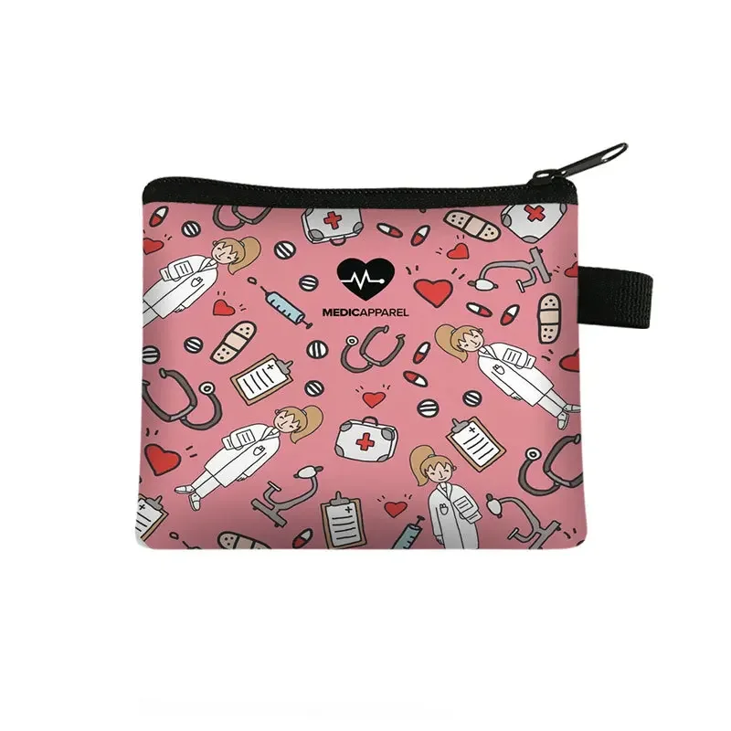 Kit de supervivencia para estudiantes de enfermería, bolsa de regalo de maquillaje, bolsa de cosméticos para damas, hermosas bolsas de maquillaje para enfermeras