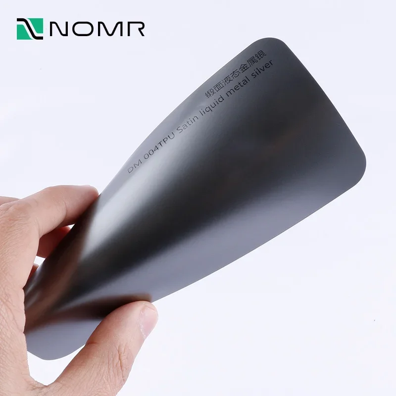 2025Tpu Satijn vloeibaar metaal zilver Ppf Verfbescherming Antikrasfilm Productie Kleur Ppf-film Tpu-autofilm