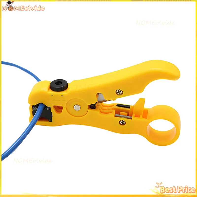 

Multifunction All-In-One Coaxial Cable Stripper Cutter Plier Rotary Wire Stripping Electrician Tool