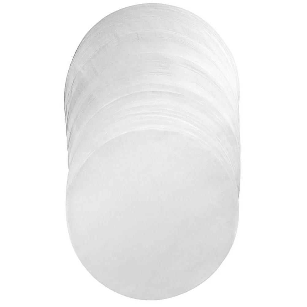 

500 Sheets Non-stick Silicone Oil Baking Paper for Small Cakes Bulk Parchment Sheets Rounding Burger Press Wrapping Food Holding