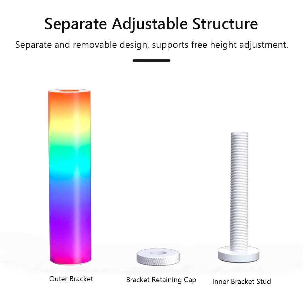 

5V 3Pin ARGB Graphics Card GPU Holder Support Adjustable Telescopic Rotary Video Card Bracket Stand Magnet Base for ATX/MATX/ITX