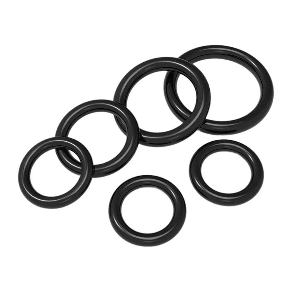 5-20 Pcs Metric Nitrile Rubber NBR O-Ring Seal Outer Diameter 10/40/50/60mm Cross-Section Automotive Machine Plumbing Waterproof