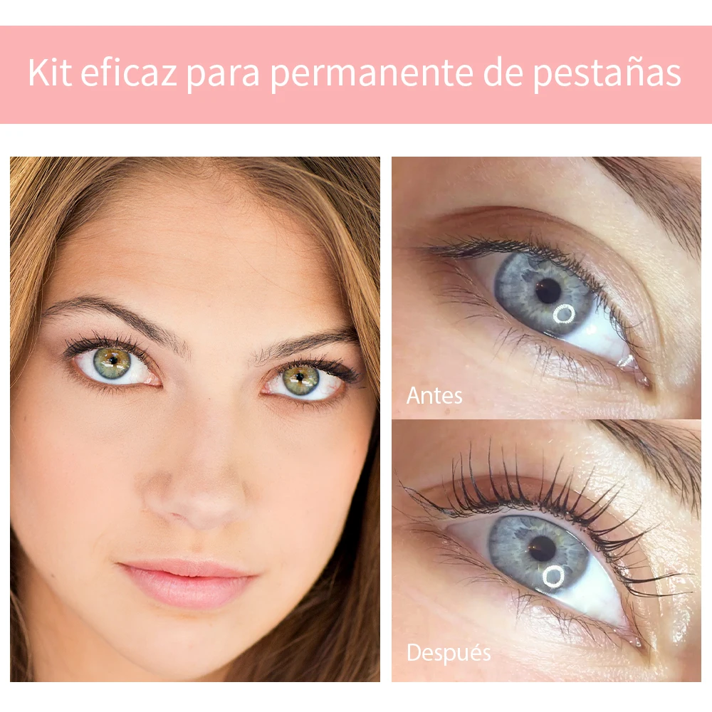 Kit de elevación de pestañas ICONSIGN versión mejorada de duración de 6-8 semanas Calia Perm potenciador de pestañas maquillaje herramientas