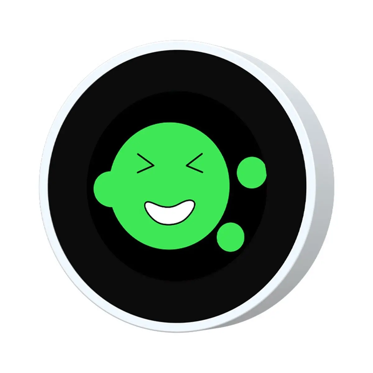 

0,9-дюймовый электронный динамический бейдж, подключенный через Bluetooth дисплей и функция интеллектуальной анимации выражений