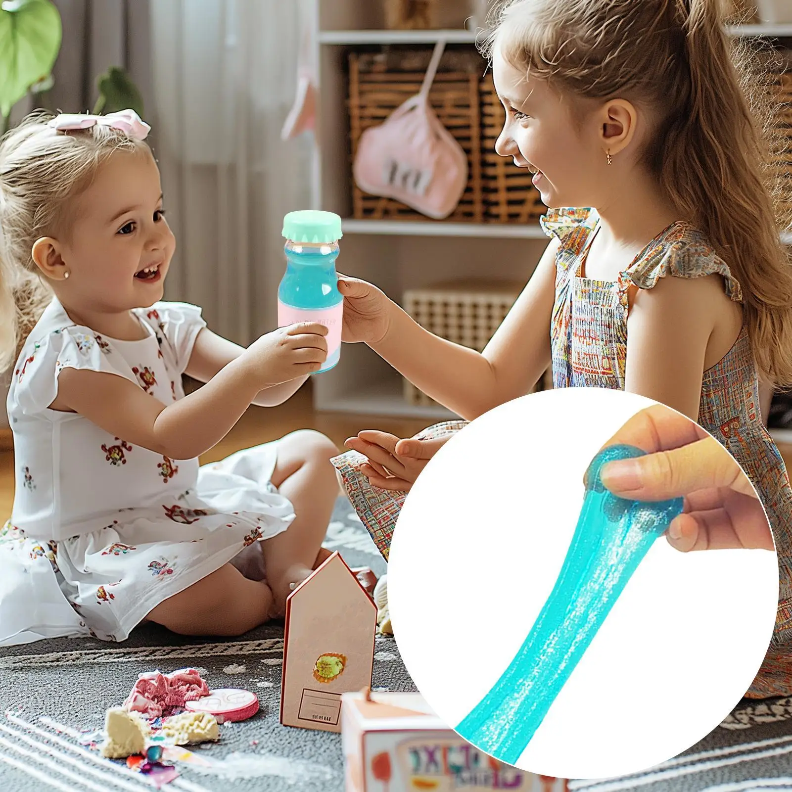 Stressverlichtingspasta voor kinderen Verlicht druk Speelgoed Zintuiglijke spanning Stressverlichting Rekbare zachte stopverf voor jongens Meisjes Kinderen