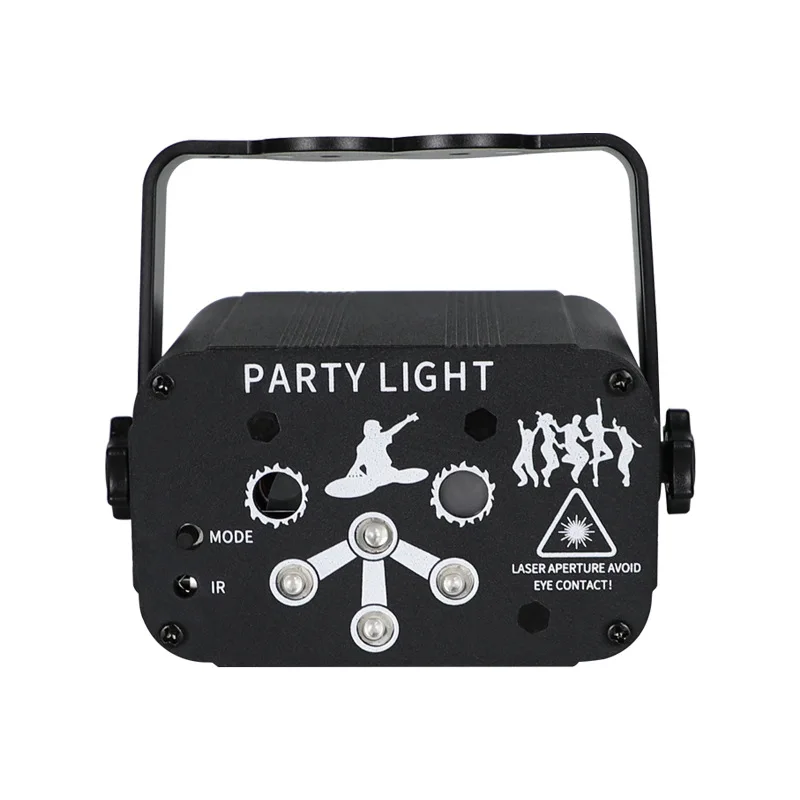 Usb charging car full of star lights Car atmosphere atmosphere decorated star lights Car laser light colorful projection lights