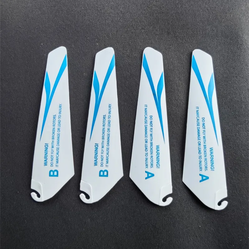 4Pcs AB 9CM Spare Blades Fans Props For R/c Mini Helicopter Rotor Rc CH002 CH023 Drone Copter Toys Spare Parts Accessories