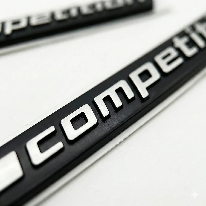 3D ABS Wettbewerbs-Emblem Aufkleber für BMW M2 M3 M4 M5 M8 G20 G30 F10 F30 F80 Auto Kofferraum Kotflügel Karosserie Logo Dekor Zubehör – Detail 3