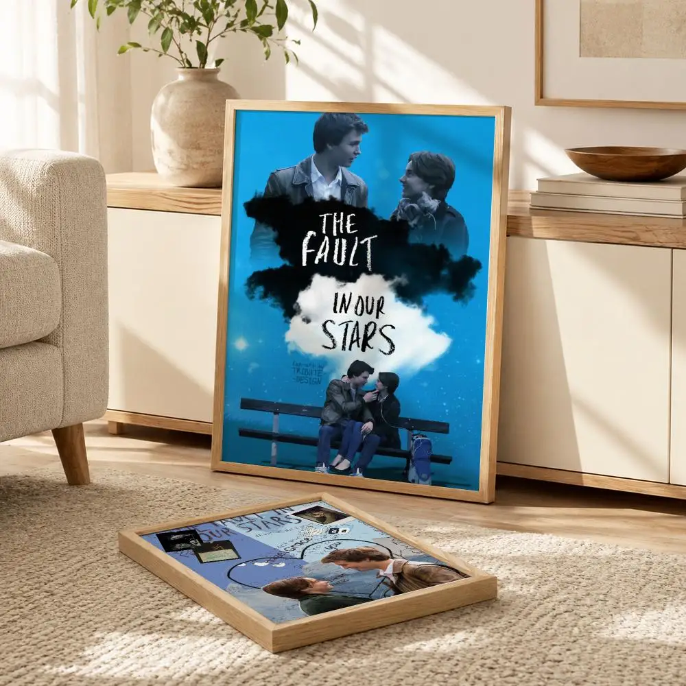 T-the fault in our stars Poster Modern PP Paper Wall Decorative for Cafe Office Bar Home Wall Decor Gift