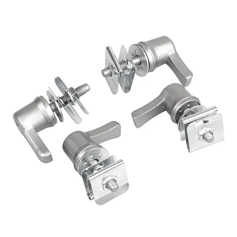 

A13Z-Silver Saddlebag Lock Mounting Screw Kit For Touring Road King Electra Street Glide