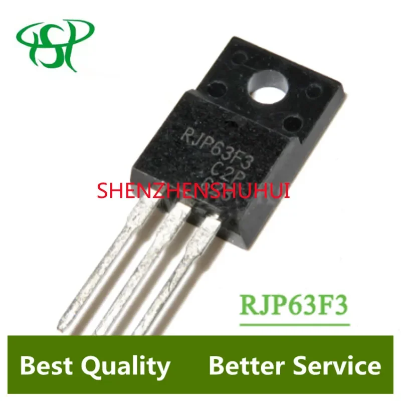 10pcs RJP63F3 TO-220F RJP63F3DPP TO-220 RJP63F3A TO220F RJP63F3ADPP