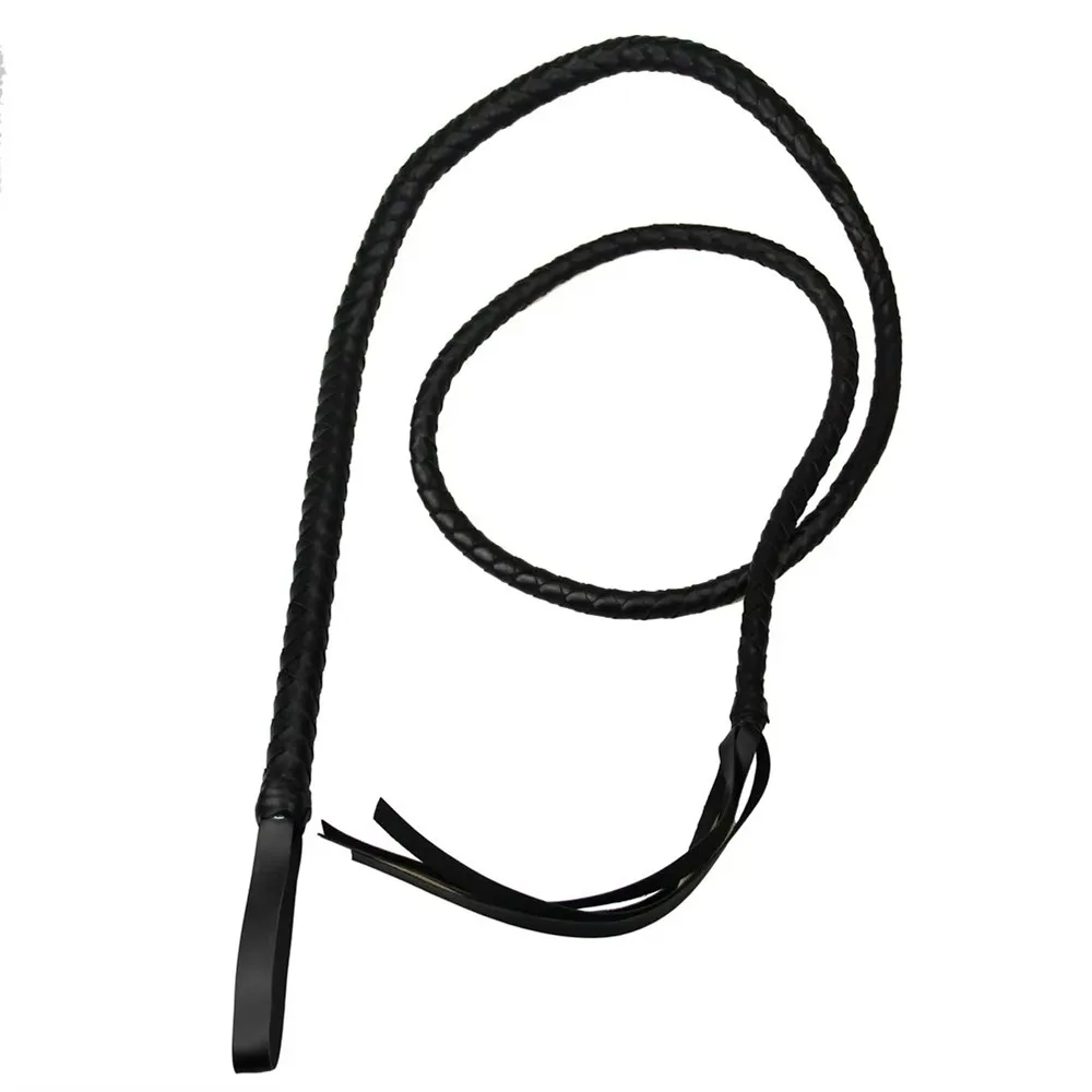 1Pcs New Paddles Horse Whip With Handle Leather Equestrian Training Pointer Portable 1.8m Racing Riding Crop for Horse Training