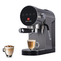 Mcilpoog WS801 19Bar Semi Automatic Espresso  & Steam Wand,Espresso Machine  for Cappuccino or Latte.