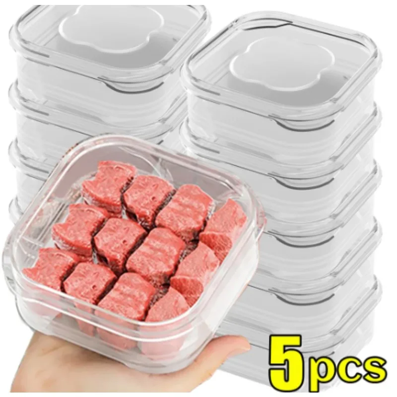 Refrigerator Freezing Food Storage Box Antibacterial Frozen Meat Food-Grade Dedicated Classification Sealed Fresh-Keeping Box