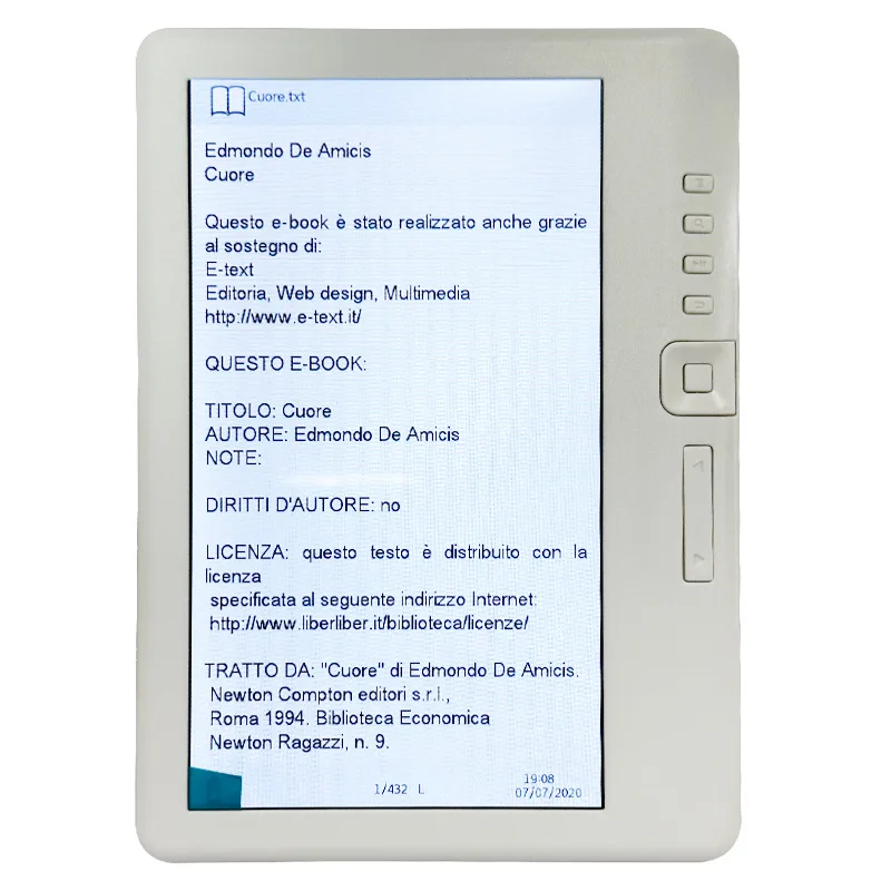 Color screen e-book reader, e-paper book learning gift painting development