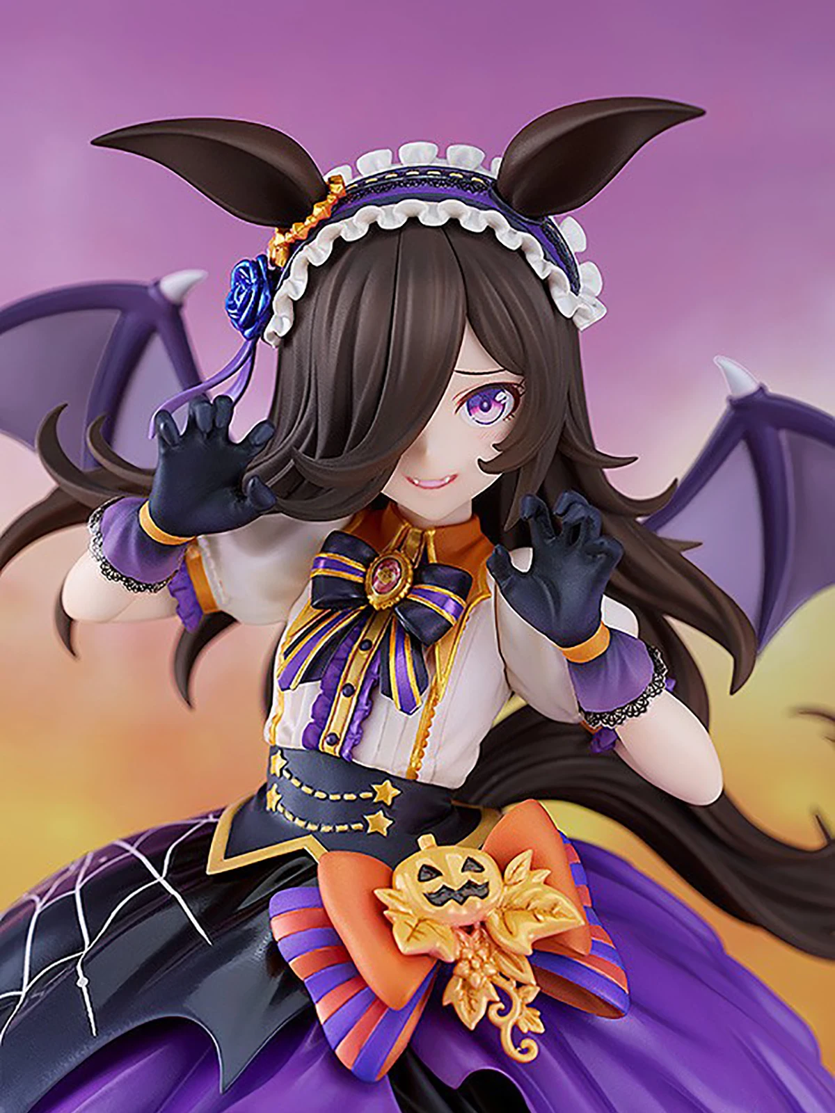 In Stock Original Genuine Good Smile Company Prepainted Umamusume: Pretty Derby Rice Shower Vampire Makeover! 1/7 H=230mm Figure