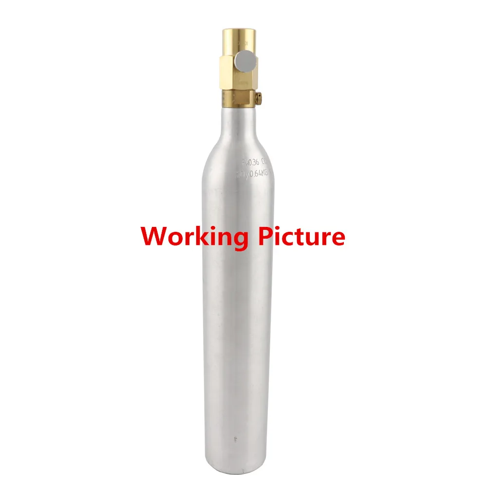 Soda Stream Bottle Tank CO2 Refill Adapter Adaptor with Bleed Valve TR21-4 to W21.8-14 or CGA320 Connector Tool Kit