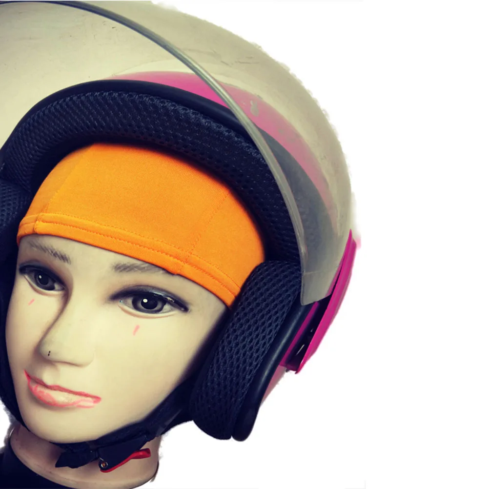 

2pcs Cycling Liner Cap Quick Dry Breathable Uv Protection Inner For Wind Resistant Sweat