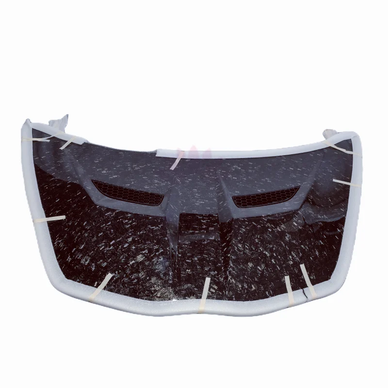 

V-shaped Forged Grain Dry Carbon Fiber Automobile Hood Body Kit for Lambor Huracan Lp610 Lp580 Hood