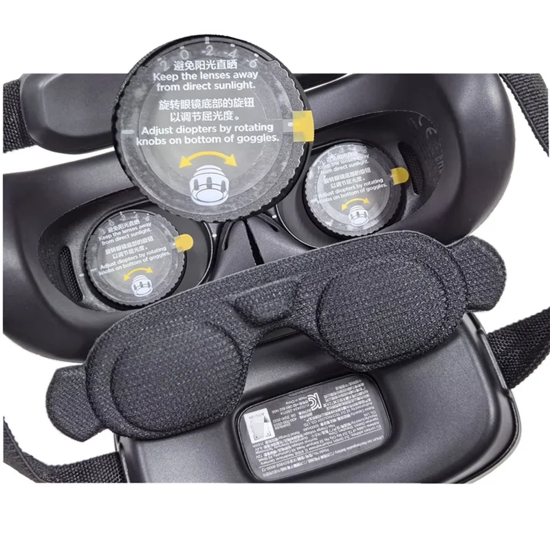 -ฝาครอบป้องกันเลนส์ ABSU สําหรับ DJI Avata 2 Goggles 3 ฝุ่นแสงและการป้องกันรอยขีดข่วนฝาครอบป้องกันเลนส์สากล