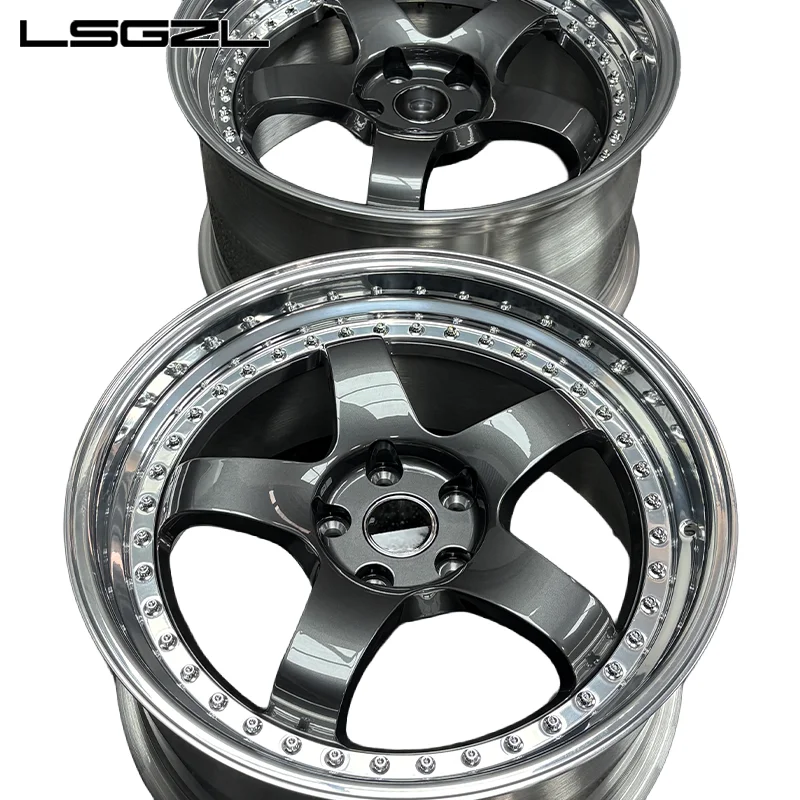 Luxury Polished Sport Forged Alloy Wheel Rims 5x120 6x139.7 5x130 15-22 Inch High End Custom Auto Forged Wheel Rims Fit X5 M3