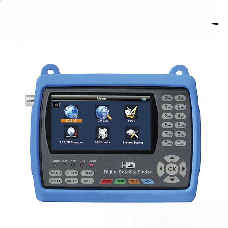WS-6951 dvb-s2 Finder Meter high definition TV star finder