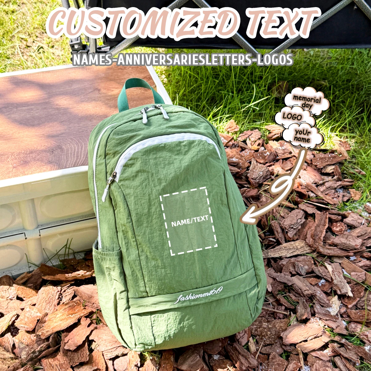 

Высококачественный легкий рюкзак с логотипом для путешествий на открытом воздухе, альпинизма, школьная сумка для студентов, небольшой рюкзак для путешествий, сделай сам