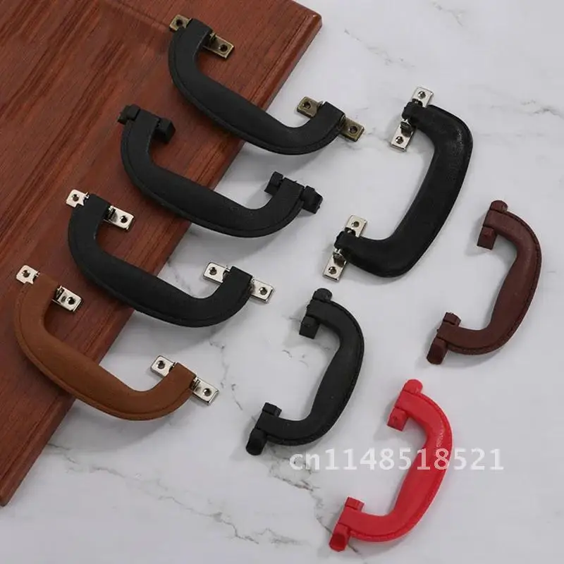 

1PC Box Handle Arch Tool Handle Retro Plastic Suitcase Holder Furniture Hardware Antique Leather Case Handle Accessories