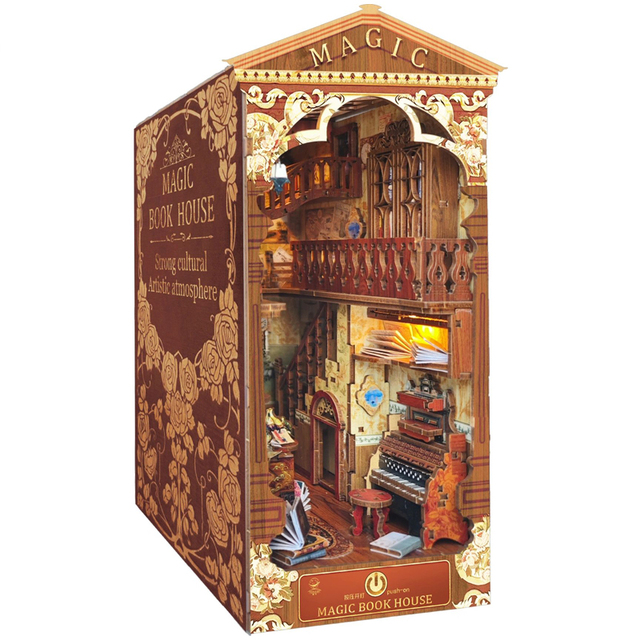 Magic Book House DIY Book Nook Kit