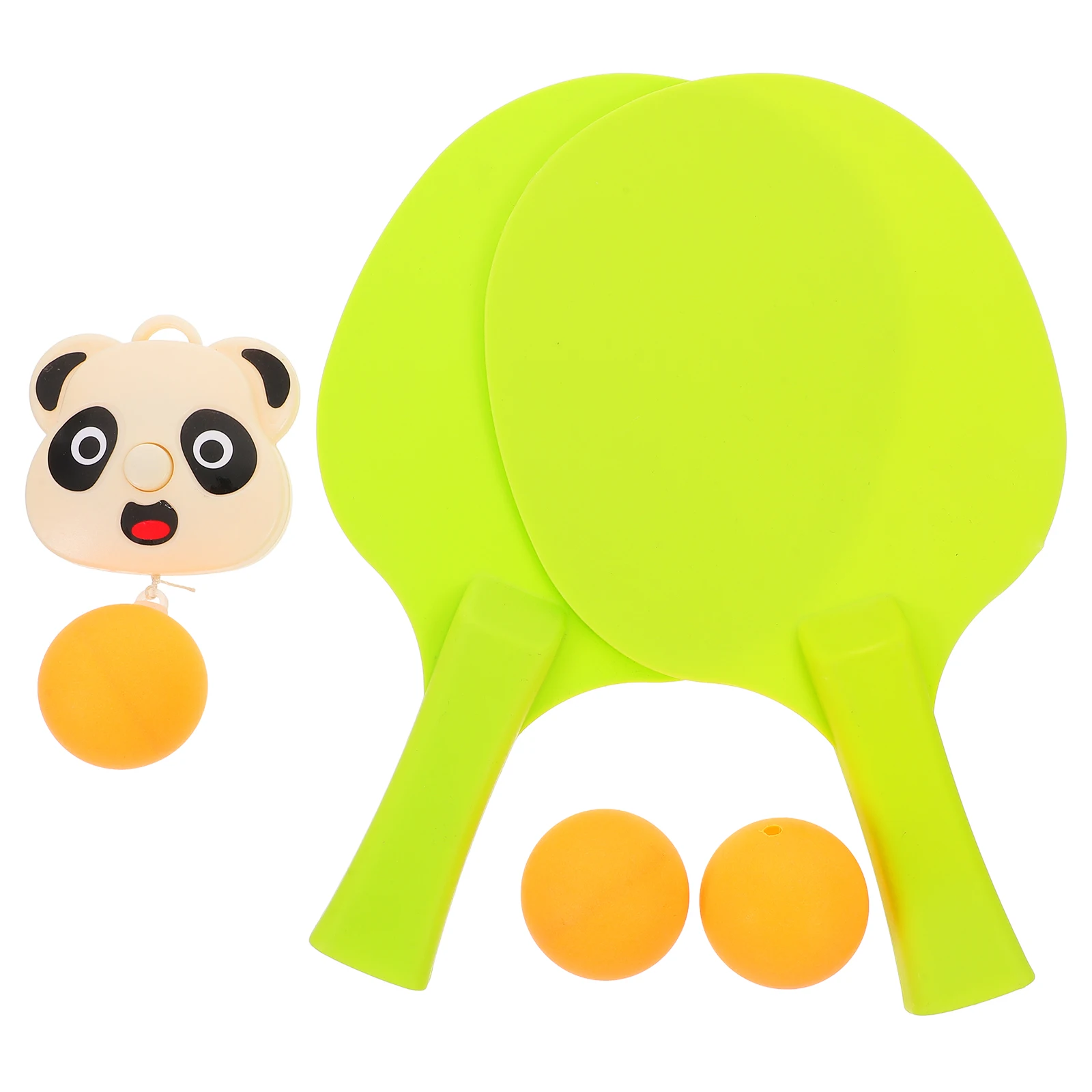 

Indoor Hanging Tennis Trainer ABS Durable Table Tennis Training Racket Children Toys Sports Supplies Panda Design Kit