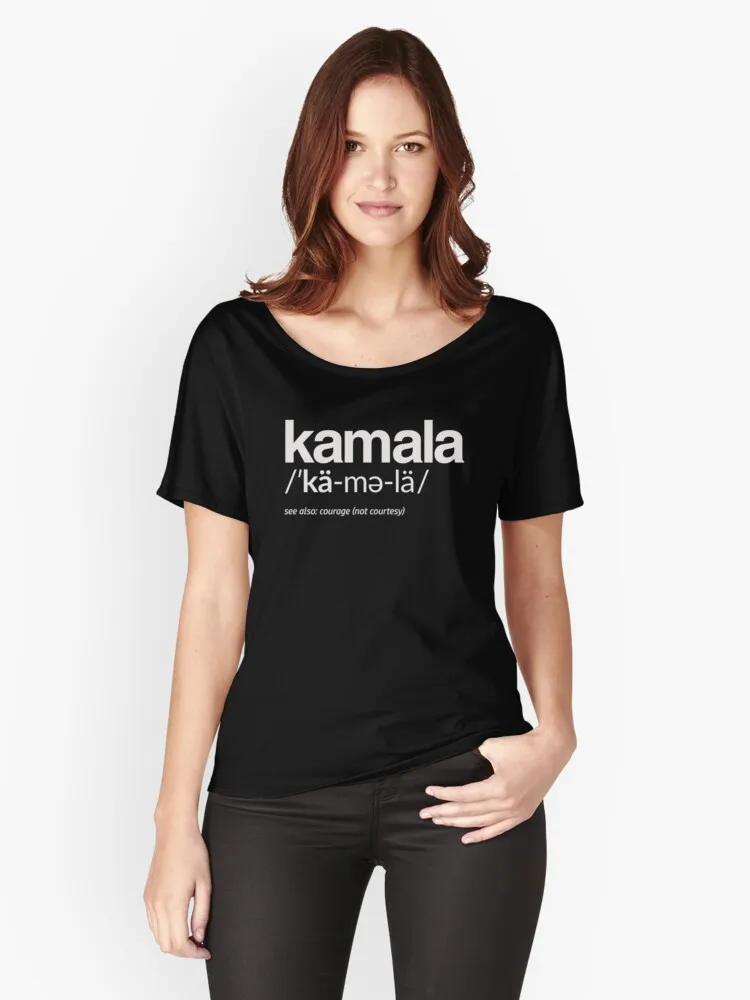 

Kamala Harris 2024 Pronunciation & Definition Relaxed Fit T-Shirt