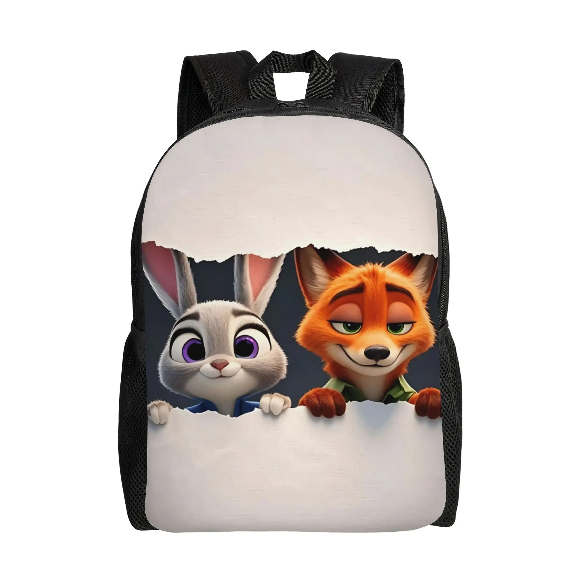 

1PC back to school Backpack Disney Zootopia 2 Daypack Judy And Nick Avatar Design Cool For Work Zipper Closure Rucksack