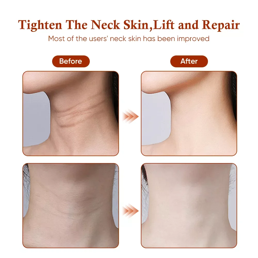 Neck Beauty Device EMS Micro-current Facial Skin Care Massager Face Firming Fade Neck Lines V Line Chin Lift Up Devices Massager